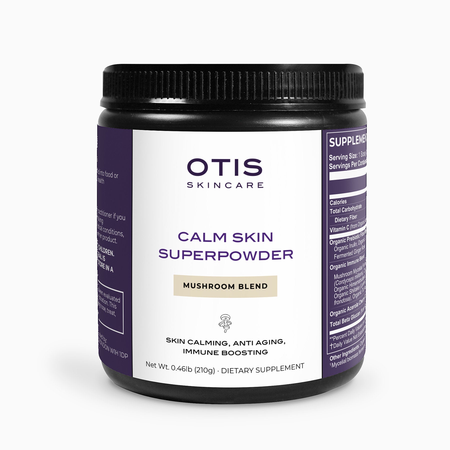 Calm Skin Superpowder - Mushroom Blend skin supplement